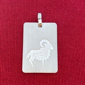 VTG I ROWi I Sterling I Aries I Ram I Pendant